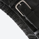 Deconstructed Pants Shoulder Bag